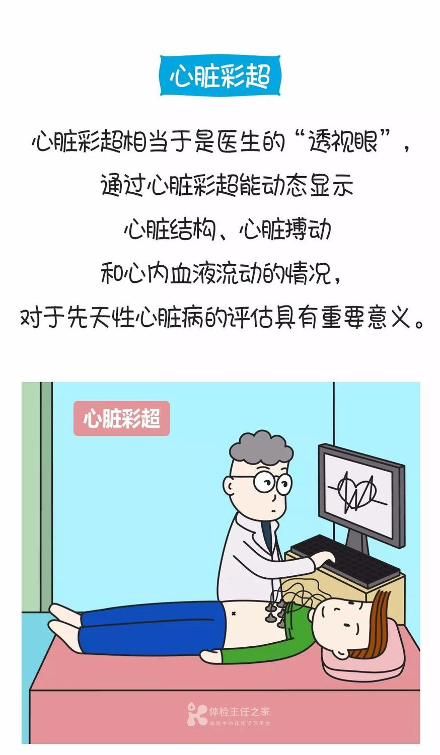 漫画图解|心电图,心脏彩超,心脏冠脉造影的区别,这么解释一看就懂